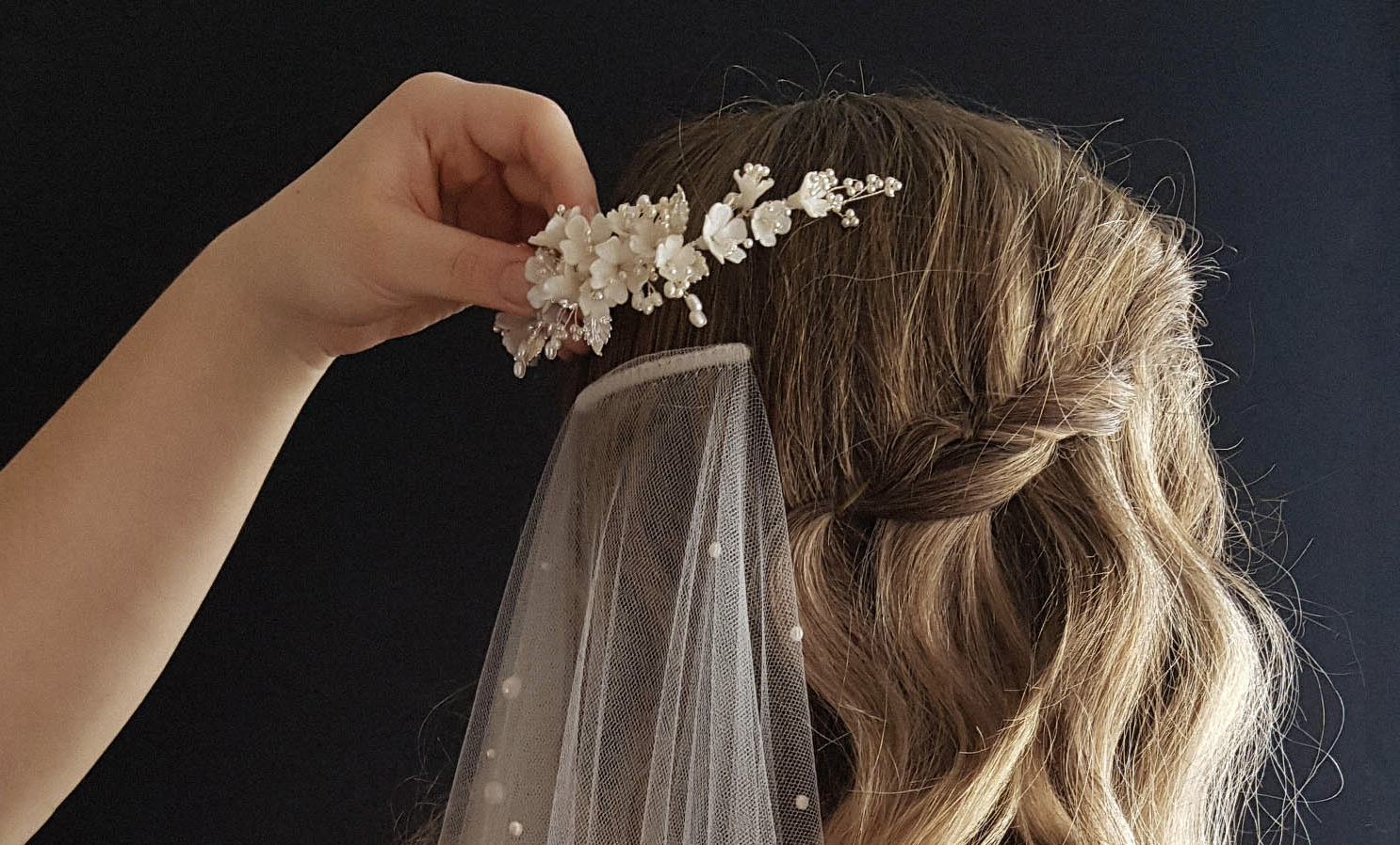 This trick will make sure your veil stays in place