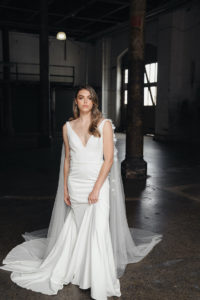 Bridal capes to elevate your wedding dress_ODESSA cape 1