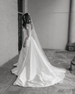 DAYDREAMER cathedral wedding veil 2