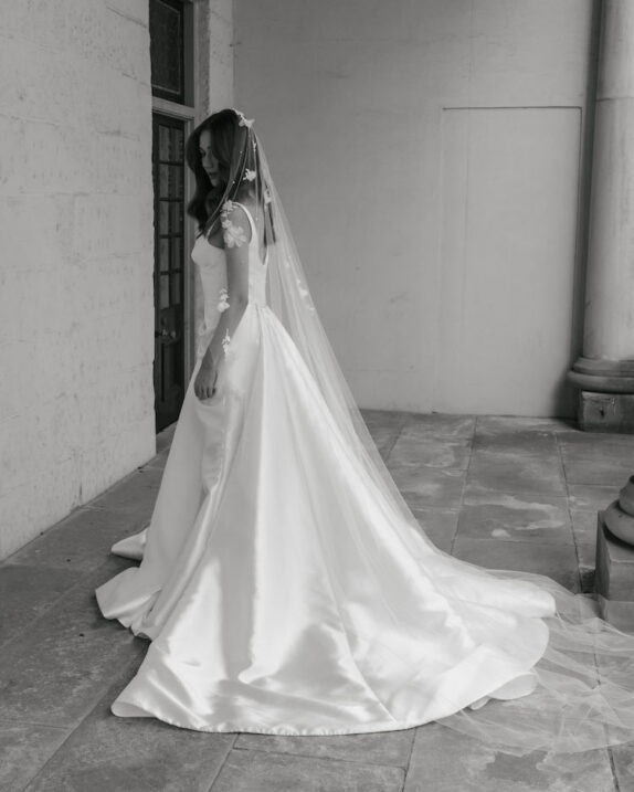 DAYDREAMER cathedral wedding veil 2