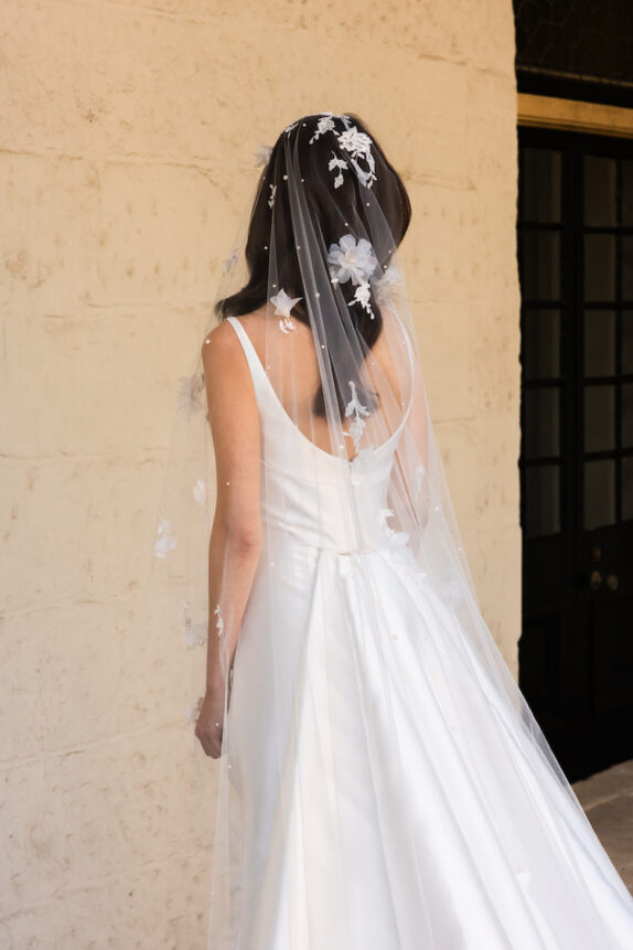 DAYDREAMER cathedral wedding veil 3