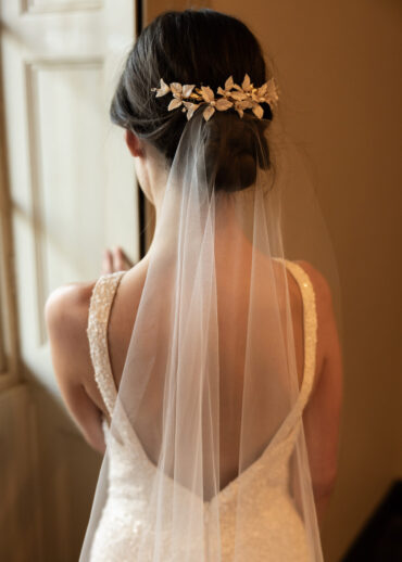 ELANA floral bridal headpiece 1