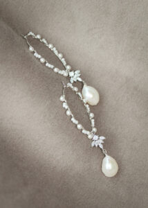 FREDERIC pearl hoop earrings 4