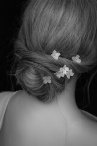 HYDRANGEA_Pale blue floral hair pins 5