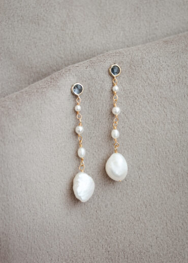 ORION pearl drop earrings 1