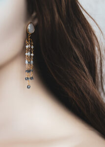 VALLI blue bridal earrings 5