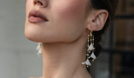 Gold Bridal Earrings For The Style Obsessed Bride 13
