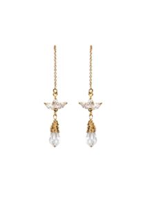 Gold bridal earrings for the style obsessed bride 7