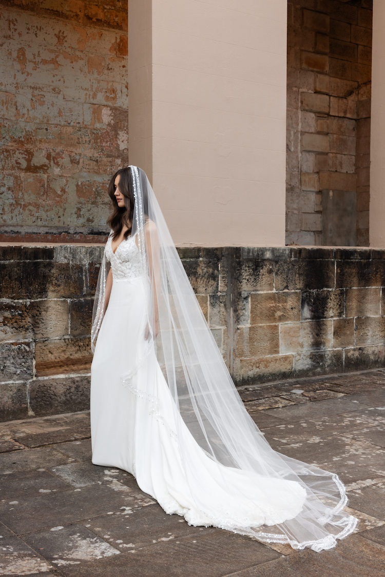 High Impact wedding veils to transform your bridal look 11