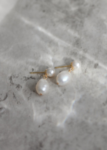 Ella Pearl Bridal Earrings 4