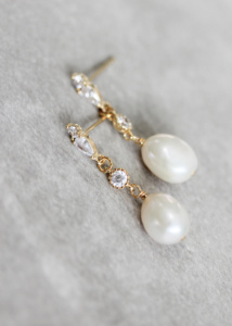 Lourdes Pearl Drop Earrings 2