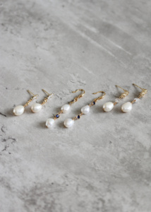 Lourdes Pearl Drop Earrings 5