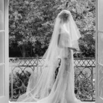 Aroma chapel veil with blusher