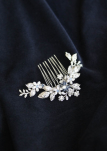 Artemis Silver Crystal Side Comb 9.jpg