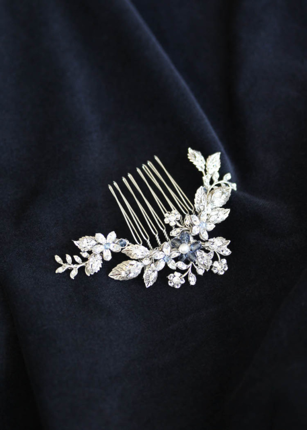 Artemis Silver Crystal Side Comb 9.jpg