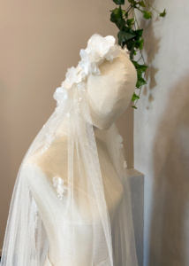Augustine Juliet Cap Veil With Flowers 12.jpg