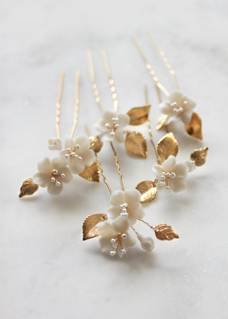 AZALEA | Bridal hair pins | TANIA MARAS
