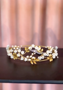 Bellflower Lily Of The Valley Bridal Headpiece.png