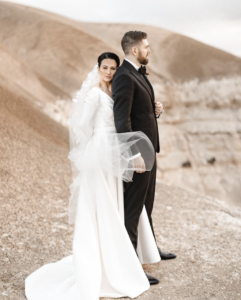 Bride Alexandra Wears Florence Wedding Veil 1.png