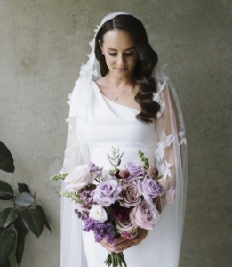 Bride Melissa Wears Carmen Wedding Veil 4.jpg