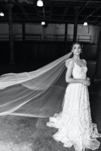 CALLA LILY wedding veil