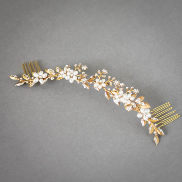 Enchanted Floral Headpiece In Gold 5.jpg