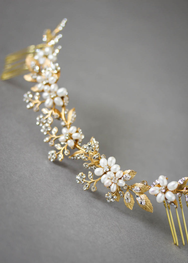 Enchanted Floral Headpiece In Gold 7.jpg