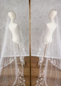 Field Of Flowers Floral Chapel Veil 10.jpg
