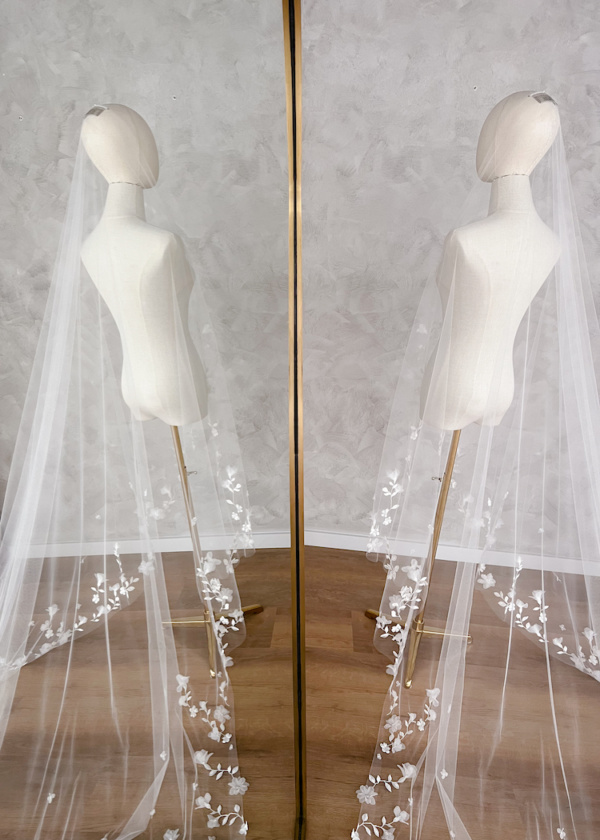 Field Of Flowers Floral Chapel Veil 10.jpg