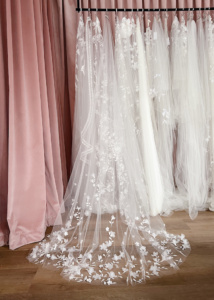 Field Of Flowers Floral Chapel Veil 11.jpg
