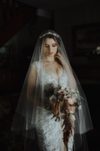 Fleur Wedding Crown Louvre Cathedral Veil.jpg