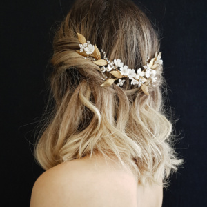 Honeysuckle Floral Wedding Headpiece 1.jpg