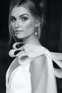Laurence Bridal Wings With Bows