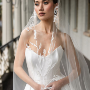 May Lily wedding veil