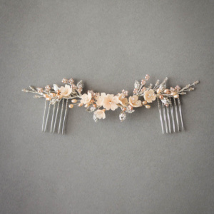 Ode To Dusk Silver Blush Floral Hair Piece 1.jpg