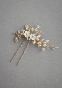 Tearose Gold And Ivory Hair Pin.jpg