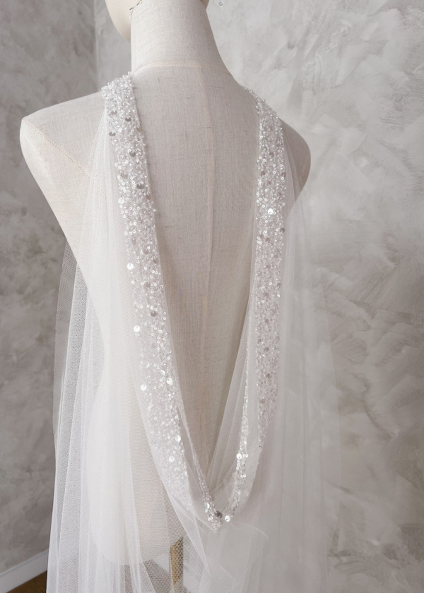 The Kiss Wedding Cape With Cowl Back 9.jpg