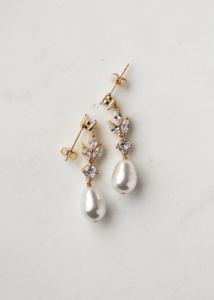 Tulip Crystal Pearl Drop Earrings 3.jpg