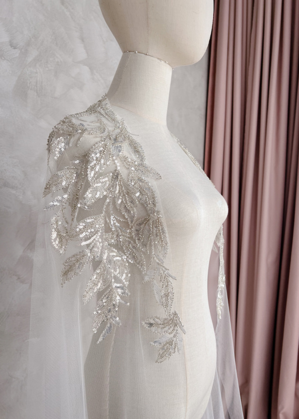 Waterfall Silver Bridal Cape 6.jpg