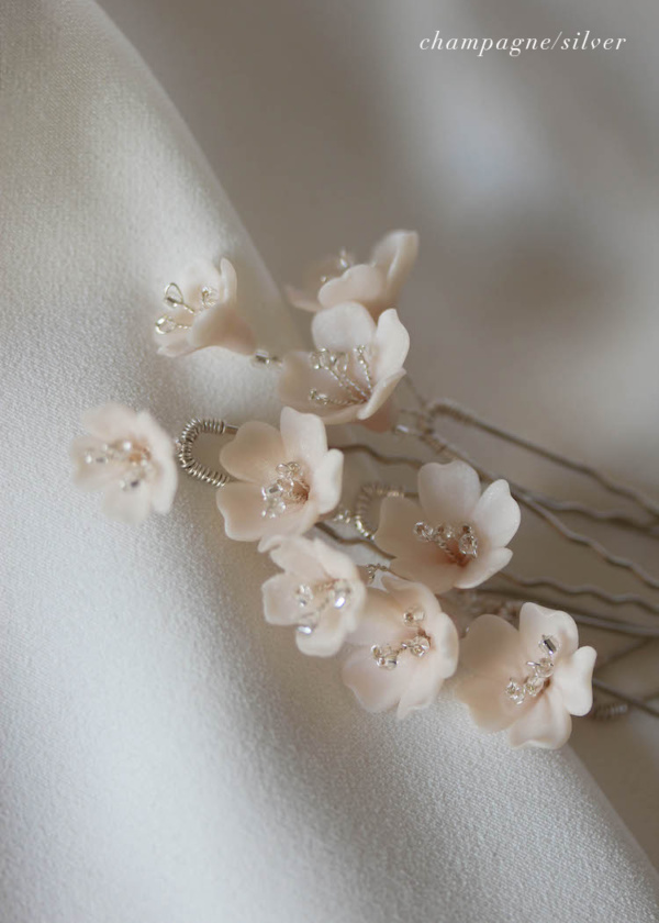 Whisper Hair Pin Set Champagne Silver 02.jpg