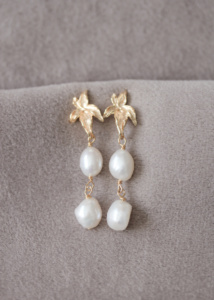 Matteo Grey Pearl Earrings 8
