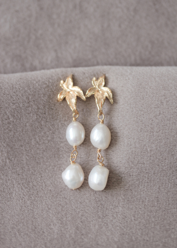 Matteo Grey Pearl Earrings 8