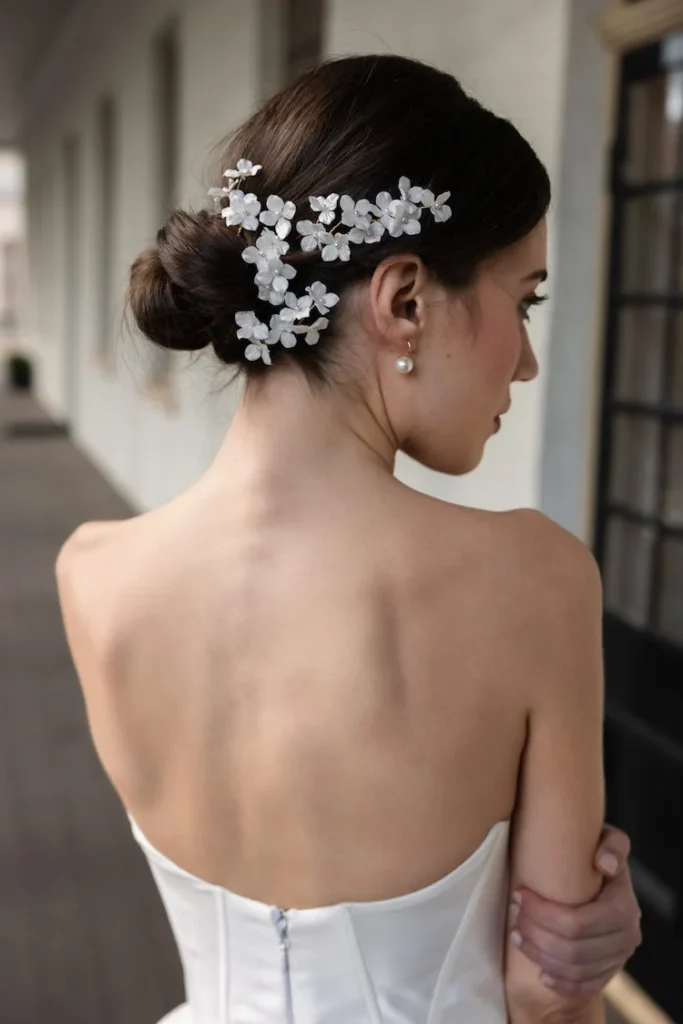 Avalon Floral Bridal Hair Pins 1