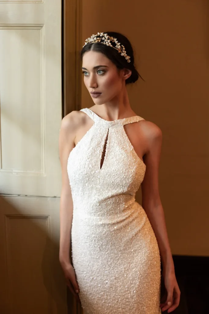 Bellflower Wedding Headpiece 2