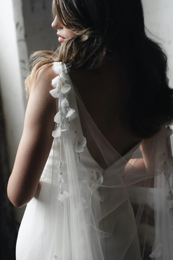 Odessa Bridal Cape 6