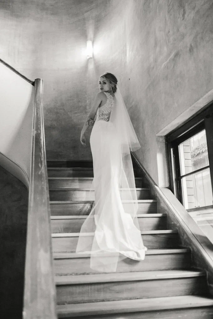Theodore Pearl Chapel Wedding Veil 4