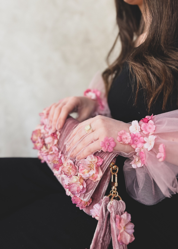 Dolce Vita Pink Wedding Clutch 6