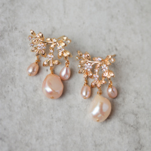 Gelato Pearl Bridal Earrings 1
