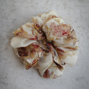 Jolie Silk Chiffon Scrunchie 1