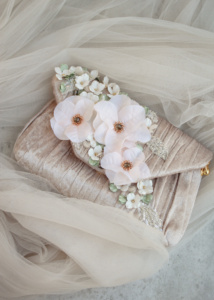 Nectar Bridal Flower Clutch 2
